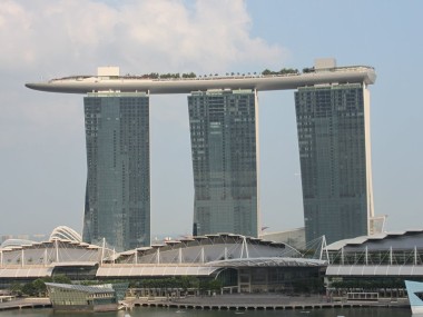 cum arată Marina Bay Sands din afară
