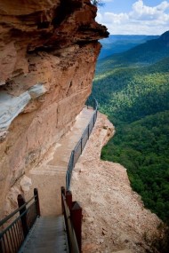 Cliff Path at Blue Mountains, Australia
